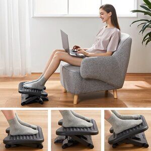 SOLD - HUANUO Adjustable Ergonomic Foot Rest Under Desk – Office Footrest